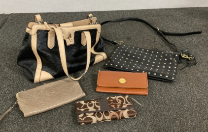 (2) Purses And (3) Wallets