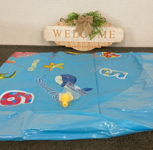 Welcome Sign Yard Sprinkler For Kids
