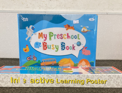 Interactive Learning Poster And My Preschool Busy Book