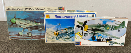 (3) Airplane Model Kits