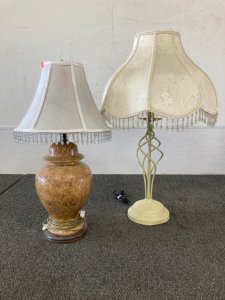 (2) Vintage Lamps