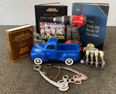 Ford collectible Truck, Drill, Horse Bit and More