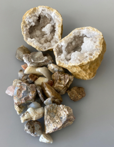 Assorted Stones and Geodes