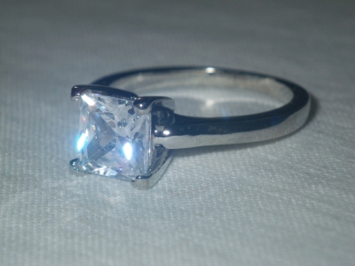925 Setting with 1.5 CT Stone Size 6.5