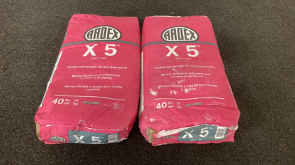 (2) Bags Ardex Tile And Stone Mortar