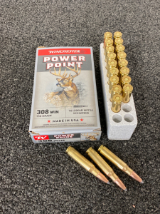 (20) Rounds Power Point 308 Win 150 Gr.