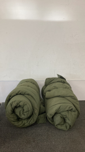 (2) US Military Mummy Bags