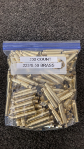 (200) .223/5.56 Brass Casings