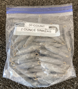 (30) 2 Oz. Sinkers