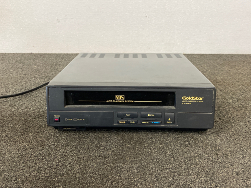 Gold Star VHS Playback System