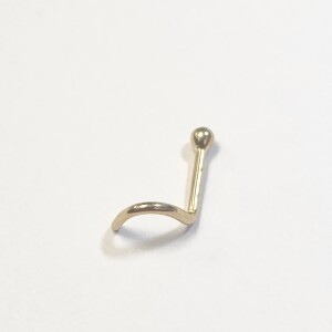 $60 14K 0.14G Nose Pin