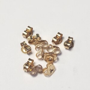 $200 10K 0.72G Pack Of 12 Earring Backs