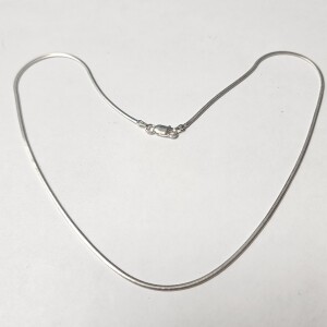 $80 Silver Snake Chain 16" Necklace