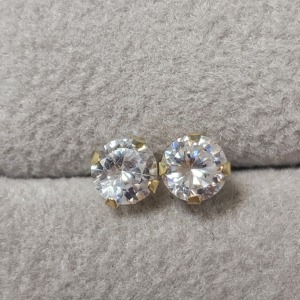 $240 14K CZ Earrings