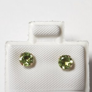 $160 10K Peridot Earrings