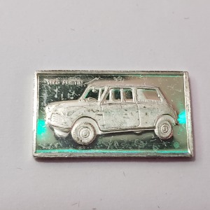 $120 Silver Vintage Car Bar