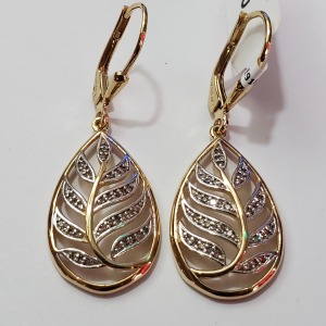 $220 Silver Diamond(0.2ct) Earrings