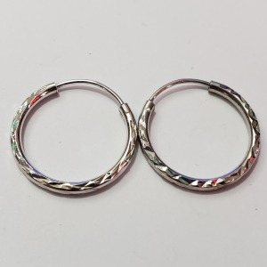 Silver Hoop Earrings