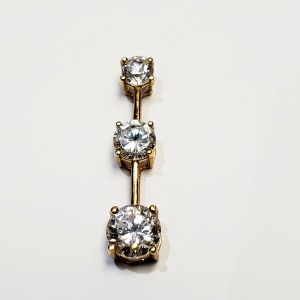 $500 10K CZ Pendant