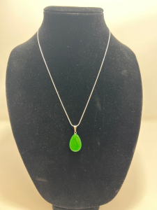 Serpentine Jade Gemstone Necklace