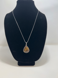 Golden Tiger Eye Jasper Gemstone Necklace