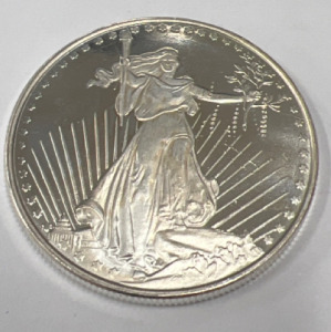 One Troy Oz .999 Silver Liberty Coin