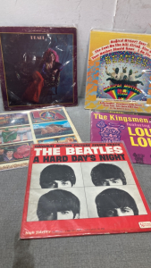 Vinyl Records Including &lsquo;The Beatles&rsquo;, &lsquo;The Beachboys&rsquo; and More