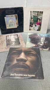 Vinyl Records by LED-Zeppelin and Jimi Hendrix