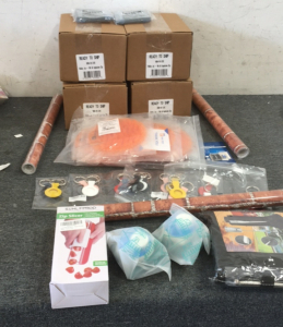 (4) 100 piece all application clip, (3) bags of AirTag holders, high speed memory card and more