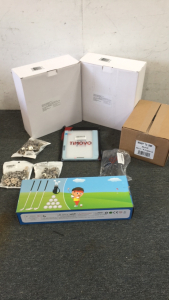 Mini Gold Childrens Kit, (2) Box of Pool Inflatables, iPad Mini Case and More