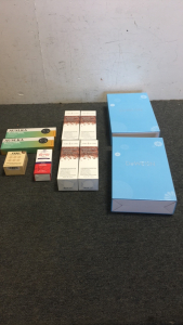 (2) Deweisn Lighted Makeup Mirrors (4) Yod Sang Sangyod Densifing Shampoos (2) Auslka Sunscreen (1) Febu Organic Bamboo Bandages (1) Elderberry Hill Immunity Booster Spray