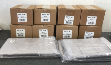 (8) 100 Piece All Application Clips, (2) Memory Foam Bath Mats
