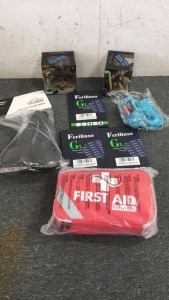 (2) Legendary Dragon Warrior Toys, (3) Screen Protectors, First Aid Kit and More