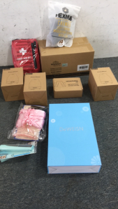 (3) Aroma Diffusers, DeWeisn Makeup Kit, First Aid kit and More