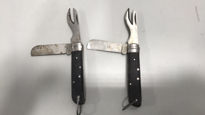 (2) Vintage WWII Royal Italian Army Knifes
