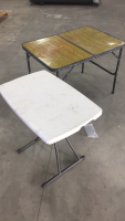 (2) Folding Tables