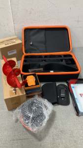 Gun and Knife Holsters, Mount-Tek Flashlight With Flame Less Light, Carrying Case and More