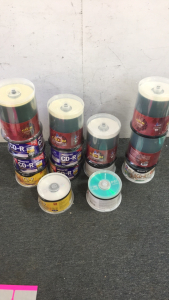 (14) Containers Of Blank CDs