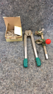 Banding Tools for Installing Bands on Crates