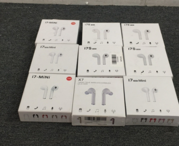 (8) i7 Tws Mini Earbuds, X7 Earbuds