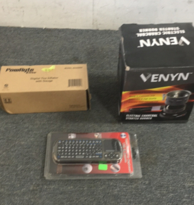 Venus Coal Heater, Voice Bluetooth Remote, Digital Tire Inflator