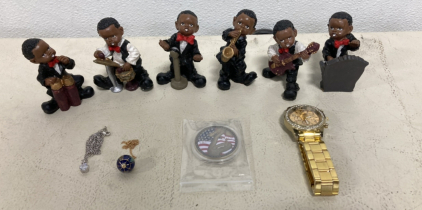 Jazz Bad Kids and Stainless Steel Watch- and More