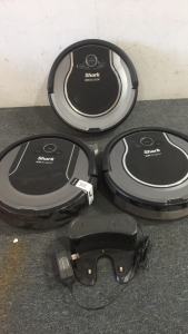 (3) Shark Ion Robot Vaccums W/ Charger