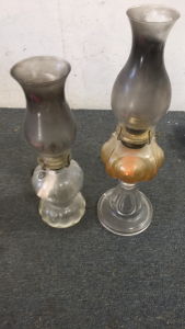 (2) Oil Candlesticks