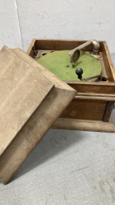Vintage Turn Table Box