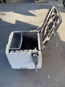 Garden hose store box