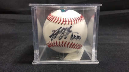 Byung-Hyun Kim Signed Baseball