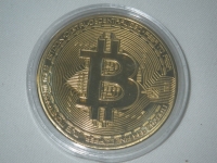 Gold-Toned Bit Coin