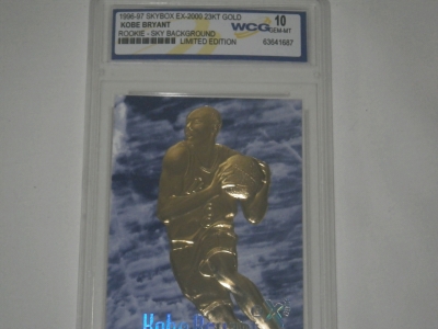 Kobe 23k Gold Card Numbered