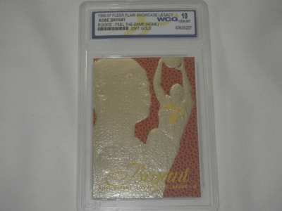 Kobe 23k Gold Card Numbered